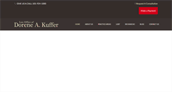 Desktop Screenshot of kufferlaw.com