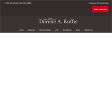 Tablet Screenshot of kufferlaw.com